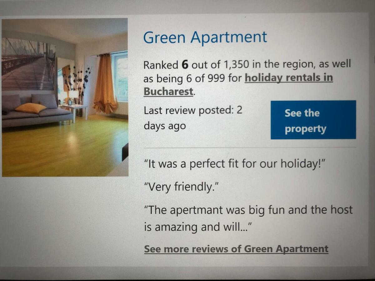 New Green Apartment Studio 1 Bucureşti Ngoại thất bức ảnh